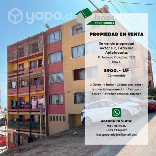 Hermoso Departamento Sector gran vía sur