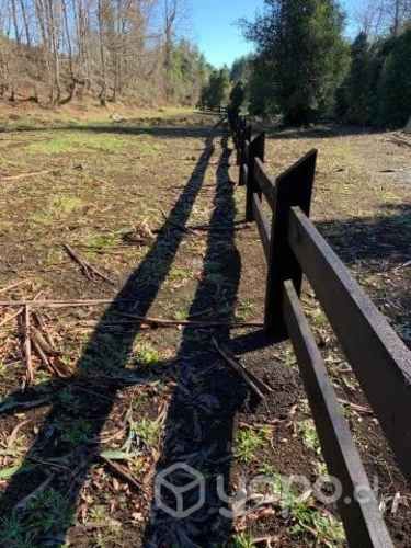 Hermosa parcela a 10 min de Pucón + bodega y cerco instalado.