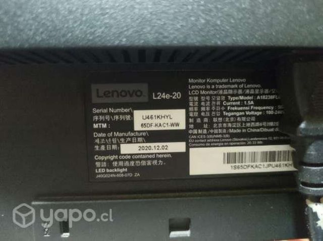 Monitor de escritorio