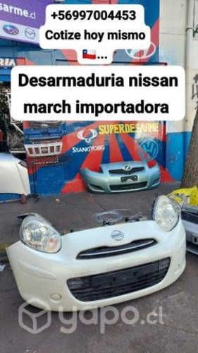 Parachoque delantero Nissan March