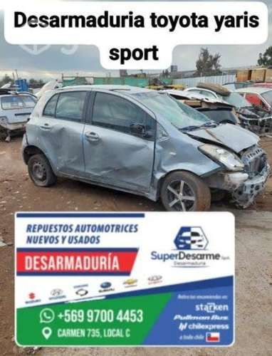 Portalón Toyota Yaris Sport desarmaduría