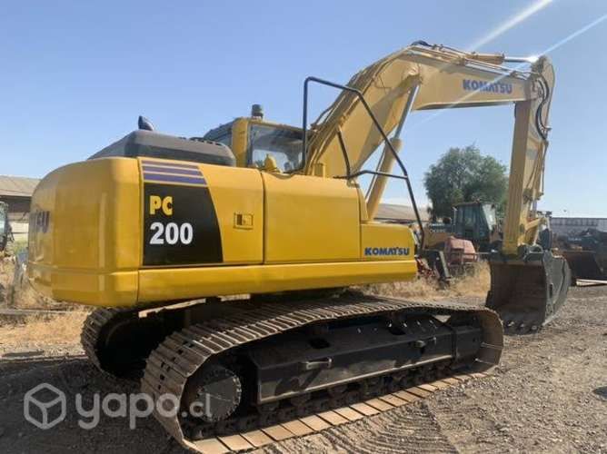 Excavadora PC200-8 año 2008 impecable estado