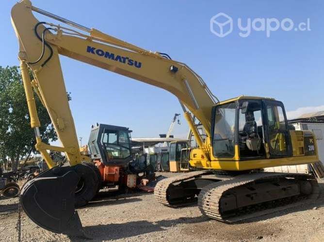 Excavadora PC200-8 año 2008 impecable estado