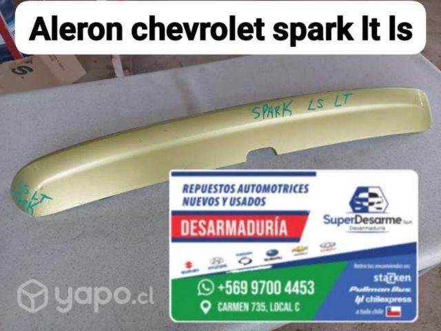Alerón Chevrolet Spark Lt ls desarmaduría