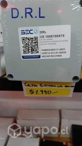 Caja estanca 100x100