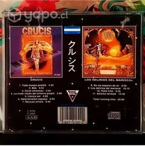 Crucis - Kronologia. Edición japonesa