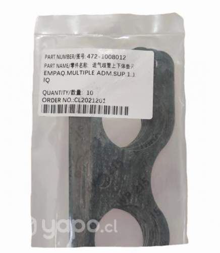 Empaquetadura Múltiple Admisión Chery IQ 1.1