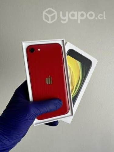 IPhone SE segunda generacion rojo usado en caja