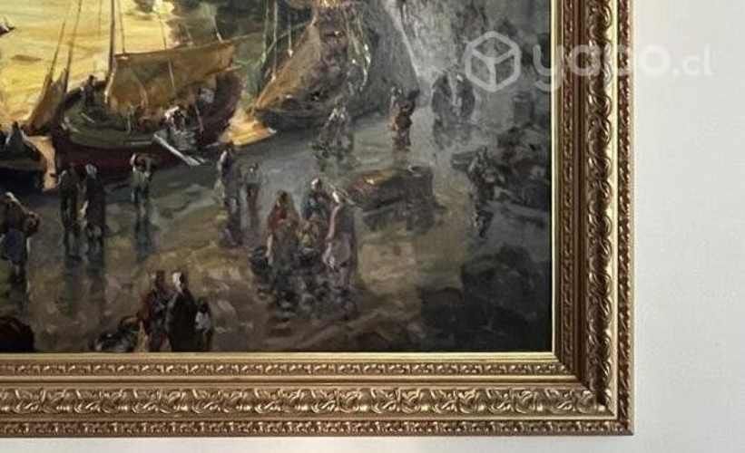 Cuadro de Calderón Abos Padilla . Tecnica: Oleo.