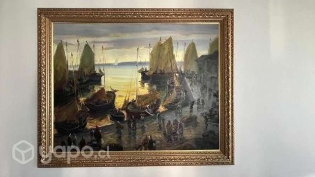 Cuadro de Calderón Abos Padilla . Tecnica: Oleo.