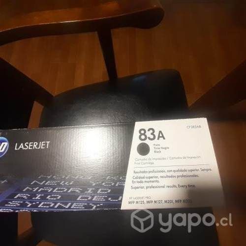 Toner hp 83a nuevo
