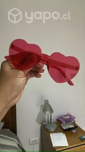 Lentes de corazón
