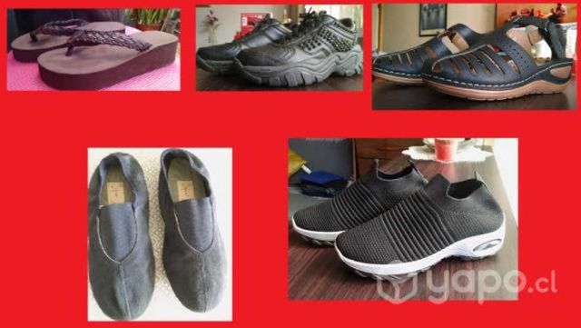 Lote de Bota, Botín, Zapatillas, Tallas 35 y 36