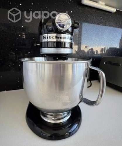 Batidora kitchenaid artisan negra