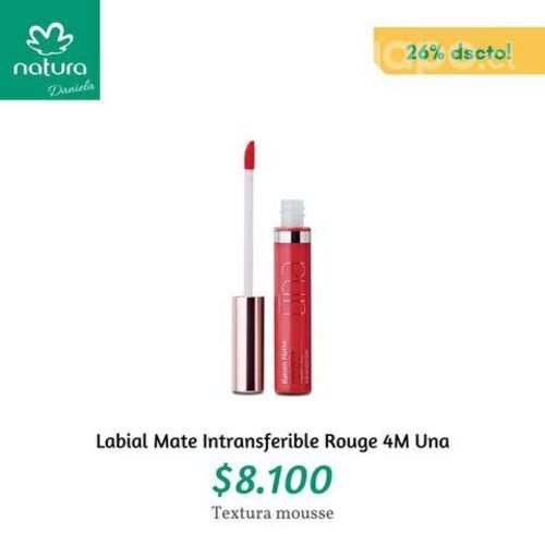 Labial Mate Instransferible Rouge 4M Una