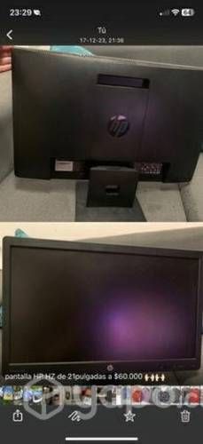 Pantalla HP HZ de 21 pulgadas