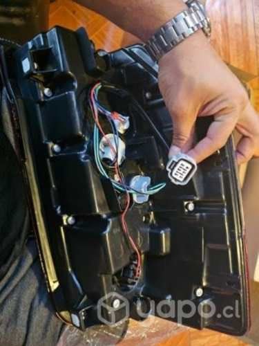 Focos izquierdos mitsubishi l200 led mits 2019-21