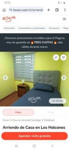 Arriendo pieza para dormitorio