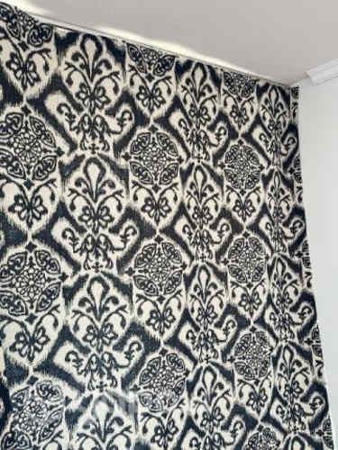 Tela para cortina o tapiz traído de USA. 4 paños