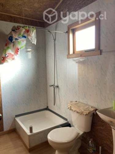 Se vende terreno con cabaña