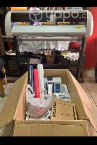 Plotter de corte y estampadora nuevas