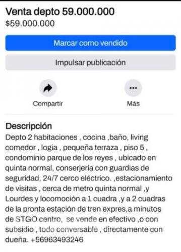 Vendo depto quinta normal con subsidio o directo