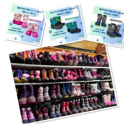 Botas termicas e imperme para niños y niñas