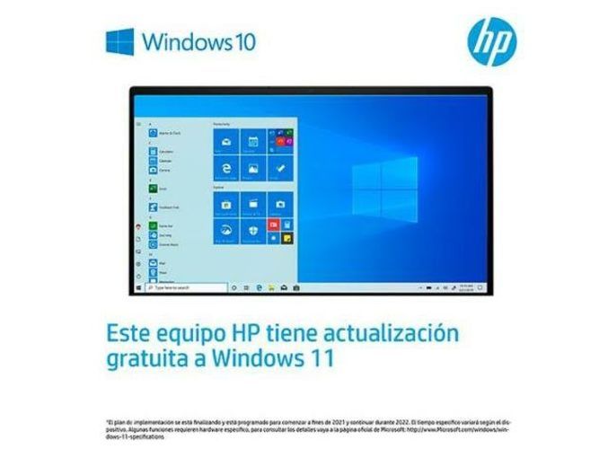 Notebook hp , pantalla táctil con w11