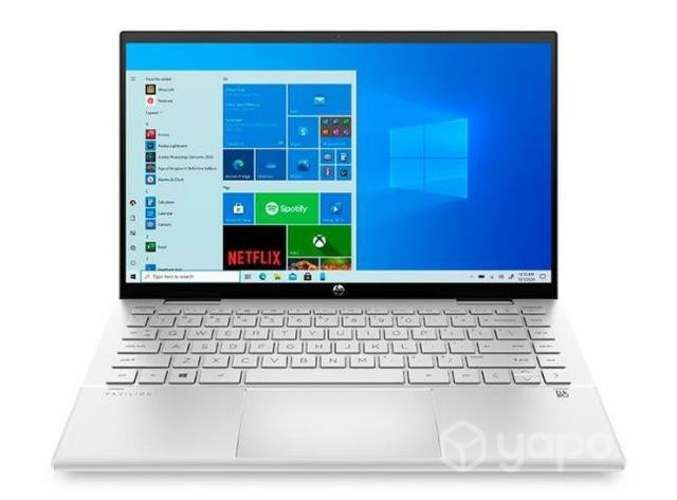 Notebook hp , pantalla táctil con w11