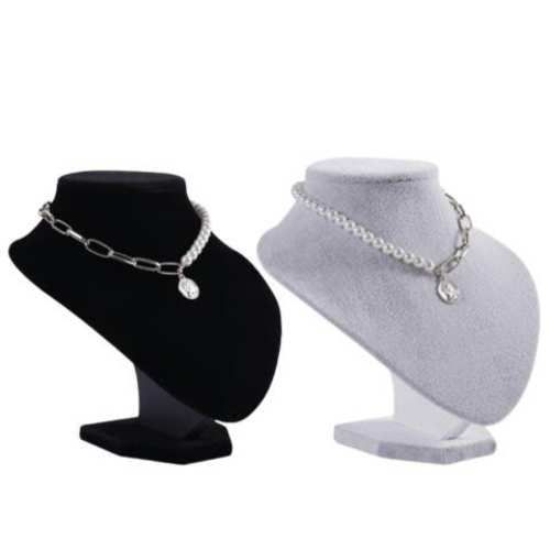 Exhibidor Collares Cuello Chico Terciopelo