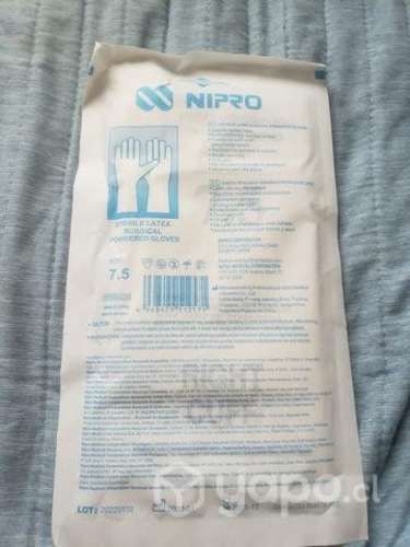 Guantes estériles 7.5