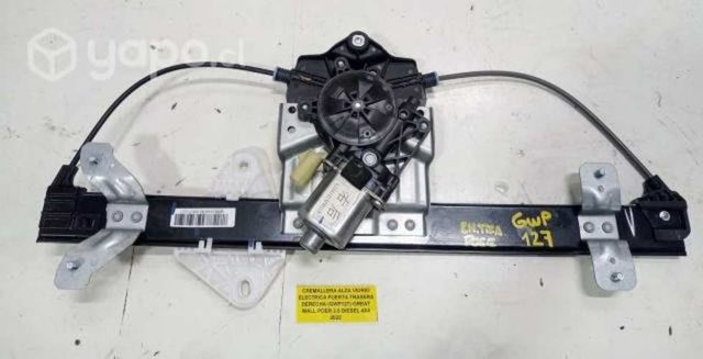 Cremallera Alza Vidrio Ele Puerta Tra Dere Great W