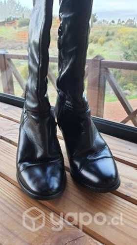 Botas Cuero Albano Glam