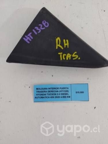 Moldura Interior Pta tras der (HT1328) Tucson 2020