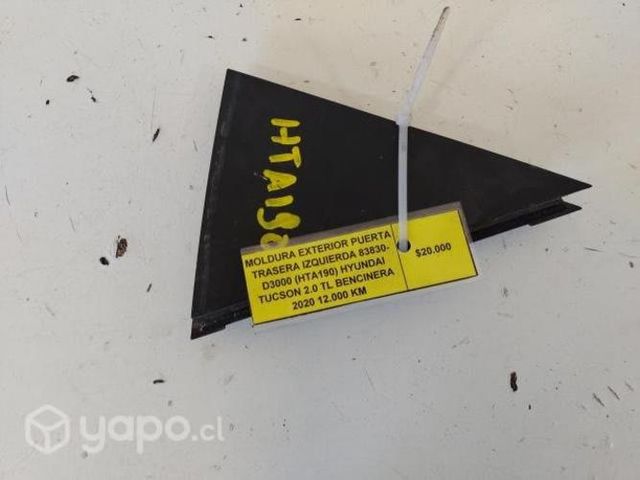 Moldura Exterior Pta tras izq (HTA190) Tucson 2.0