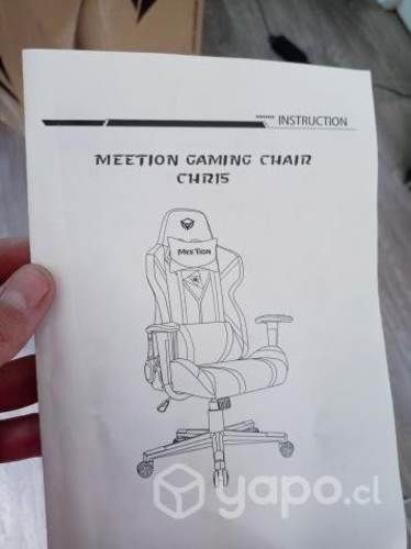 Silla gamer profesional Meetion