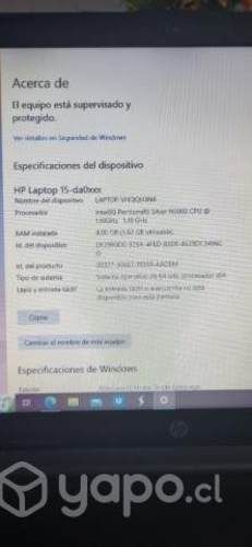 Notebook hp