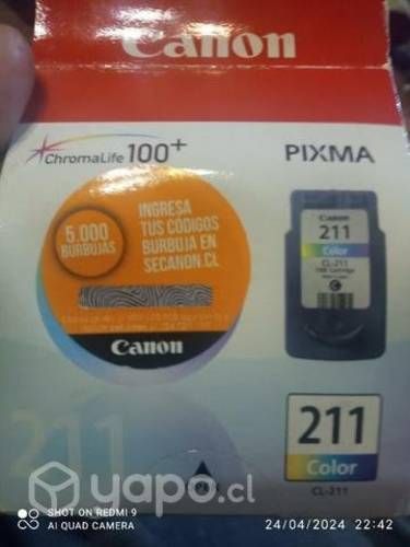Packs de tintas canon 210 y 211 originales