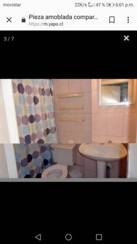 Pieza amoblada compartida varon