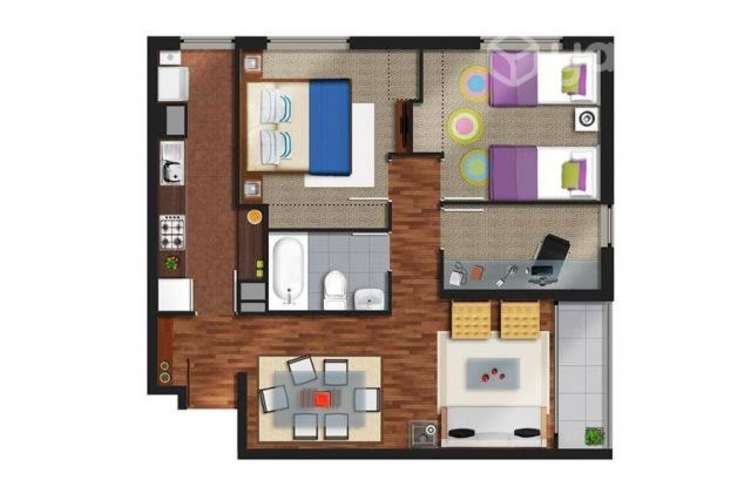 Departamento en condominio Los Arrayanes de Chigua