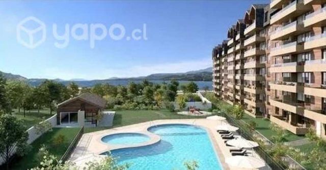 VENDE departamento 3D 2B 67 mt/2 lago Villarrica