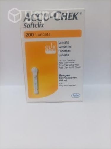 Lancetas accu-chek softclix