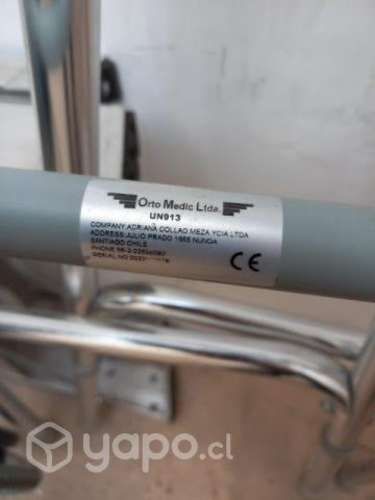 Silla de ruedas adulto, más andador