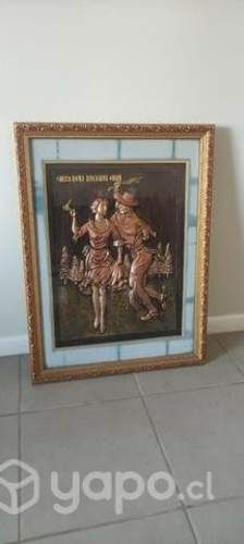 Cuadro cueca chilena