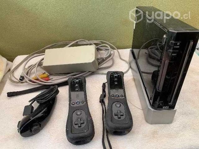 Consola Wii RVL 001 negra
