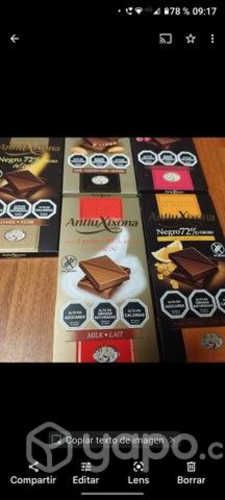 Chocolates sin azúcar y sin gluten