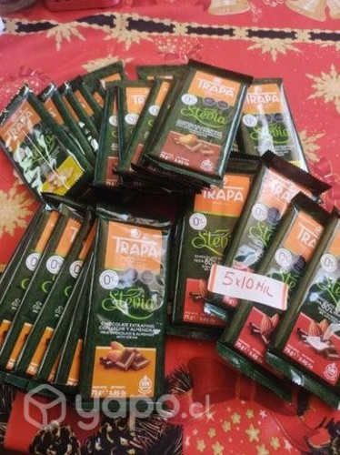 Chocolates sin azúcar y sin gluten