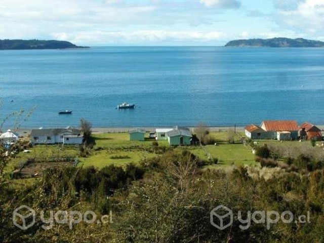 Parcela Chiloé orilla de mar espectacular vista