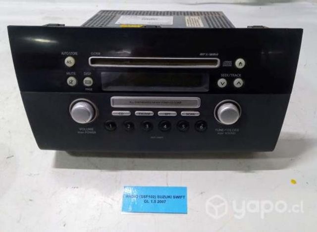 Radio (SSF102) Suzuki Swift GL 1.5 2007