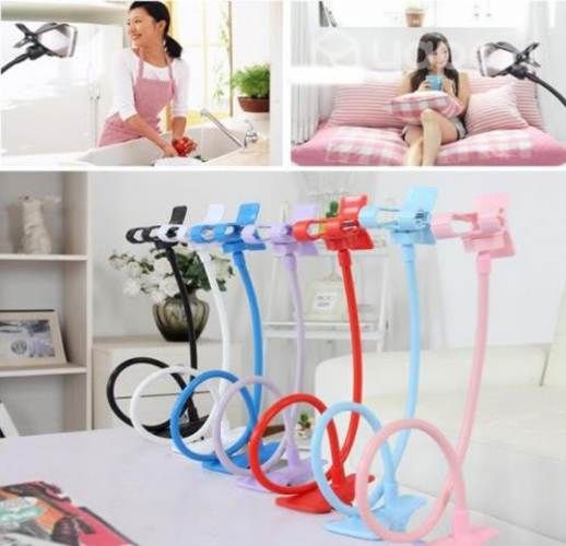 Soporte Porta Celular Largo Flexible Para Cama